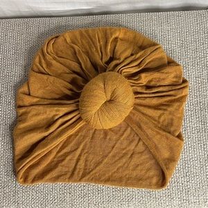 Top Knot Co mustard turban